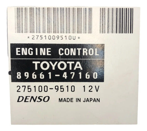 Computadora Toyota Prius 1.5l 06-09 89661-47160