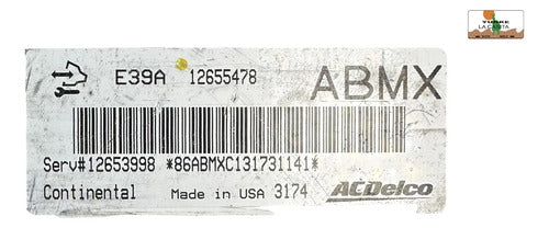 Computadora Chevrolet Malibu 2.5l 2013 12655478 (abmx)