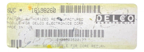 Pcm Computadora Buick Regal 3.8l 96-97 16198260