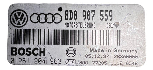 Computadora Audi A4 1.8l 99-00 Turbo 8d0 907 559