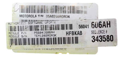 Computadora Jeep Liberty 3.7l 02-04 P56041606ah