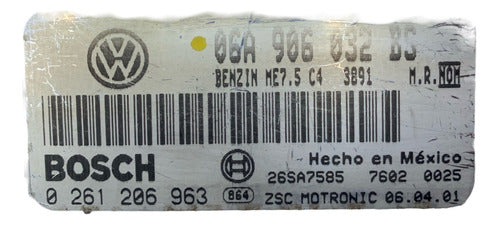 Computador Vw Jetta 2.0l A/t 2001 06a 906 032 Bs