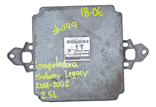Computadora Subaru Legacy 2.5l 01-02 22611 Ag53a
