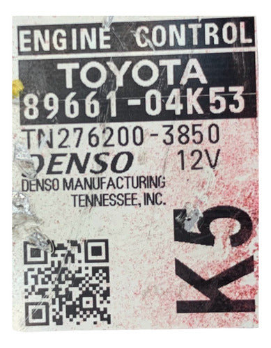 Computadora Toyota Tacoma 3.5l 2016-2018 89661-04k53 (k5)