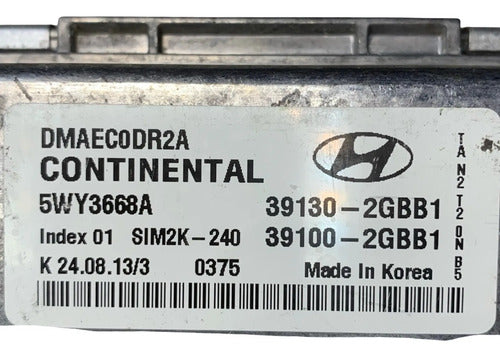 Pcm Computadora Hyundai Santa Fe 2.0l 13-16 39130-2gbb1