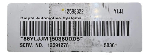 Pcm Computadora Buick Lacrosse 3.8l 2005 12598322 (yljj)