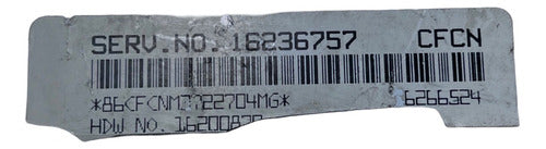 Computadora Chevrolet Malibu 99-05 16236757 (cfcn)