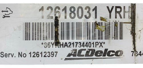 Computadora Chevrolet Malibu 2.4L 2008-2012 12618031 (YRHA)
