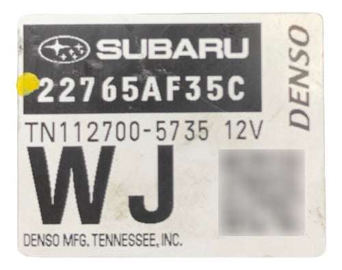 Computadora Subaru Outback 2.5l 2015 22765af35c (wj)