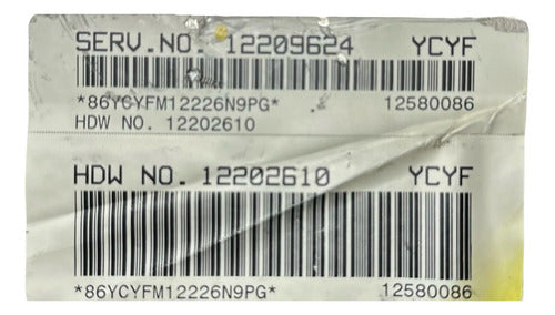 Pcm Computadora Chevrolet Impala 3.8l 00-04 (ycyf) P2