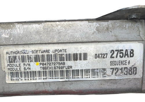 Computadora Dodge Caravan 2.4l 2000 P04727275ab
