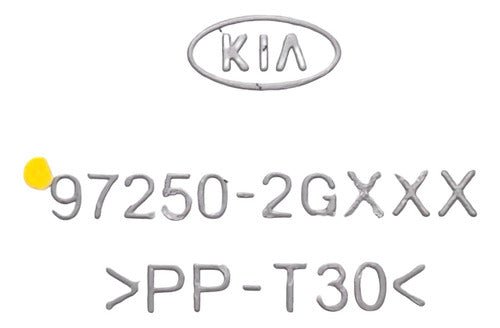 Panel instrumentos Kia Optima 06-08 97250-2GXXX