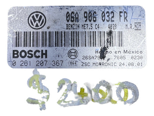 Computadora Volkswagen Beetle 2001 1.8l 06a906032fr