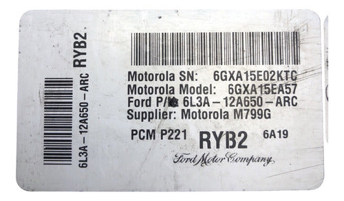 Computadora Ford F150 5.4l 2006 6l3a-12a650-arc