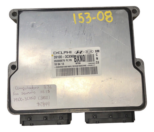 Computadora Kia Sorento 3.3l 14-15 39100-3cxn0 (bxn0)