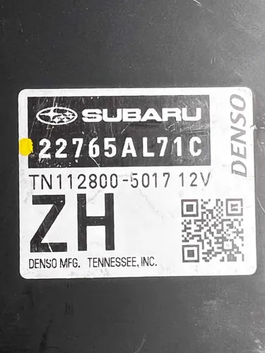 Computadora Subaru Impreza 2.0l A/t 17-18 22765al71c