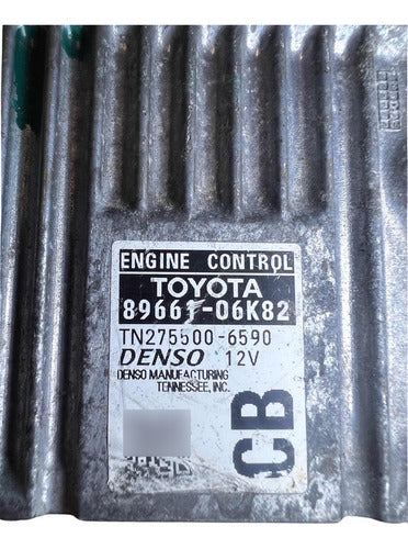 Computadora Toyota Camry 2.5l 2012-14 89661-06k82 (cb)