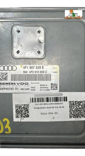 Computadora Audi A6 3.2l 06-08 4f1 907 559 E