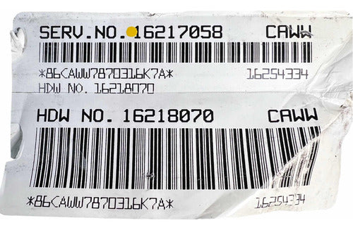 Computadora Chevrolet Venture 96-08 16217058 (caww)