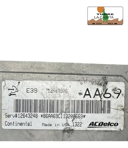 Pcm Computadora Chevrolet Traverse 2.4l 12-16 (aa69) P2