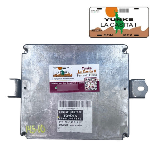 Computadora Toyota Prius 1.5l 04-06 89661-47072