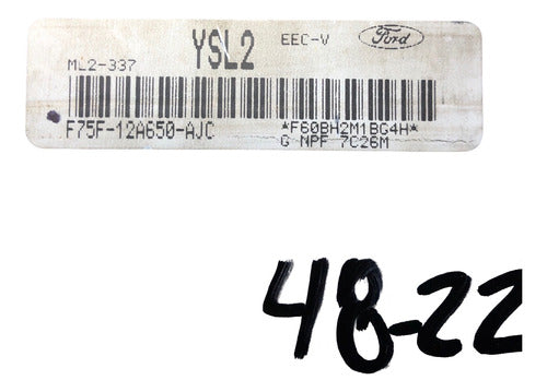 Computadora Ford F-150 4.6l A/t 1997 F75f-12a650-ajc
