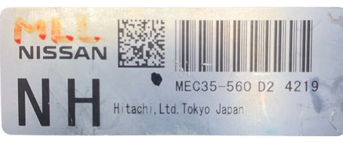 Computadora Nissan Altima 2.5l 2005 Mec35-560 D2 (nh)