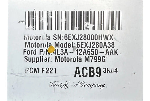 Pcm Computadora Ford F-150 5.4l A/t 2004 4l3a-12a650-aak