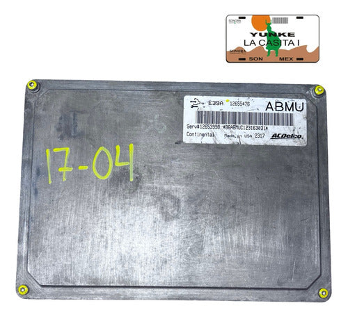 Computadora Gmc Terrain 2.4l 2013 12655476 (abmu)