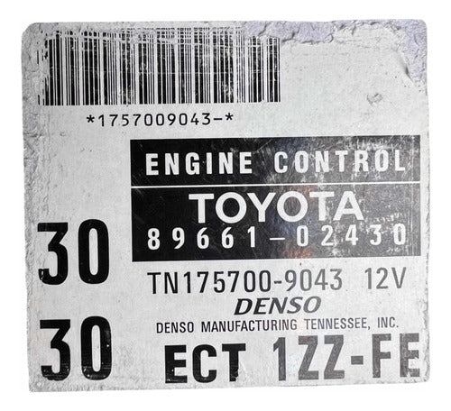 Computadora Toyota Corolla 1.8l A/t 98-00 89661-02430