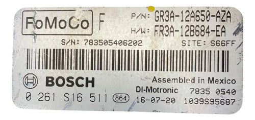 Pcm Computadora Ford Mustang 2.3l A/t 15-17 Gr3a-12a650-aza