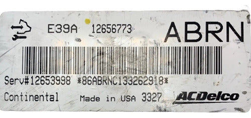 Computadora Cadillac Ats 2.5l 2014 12656773 (abrn)