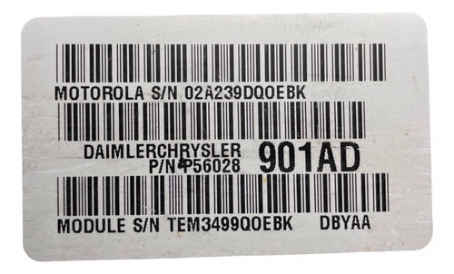 Computadora Dodge Durango 5.2l 2000 P56028901ad