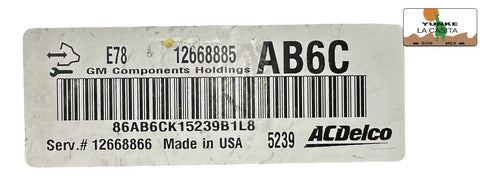 Pcm Computadora Chevrolet Cruze 1.8l 2016 12668885 (ab6c) P2