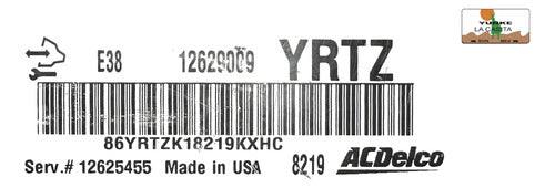 Computadora Chevrolet Impala A/t 3.5l 2009 12629009 (yrtz)