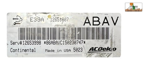 Computadora Gmc Terrain 2.4l 2015 12651807 (abav)