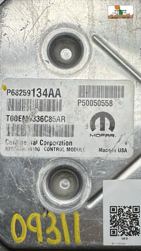 Computadora Dodge Dart 2.0l 2016 P68259134aa