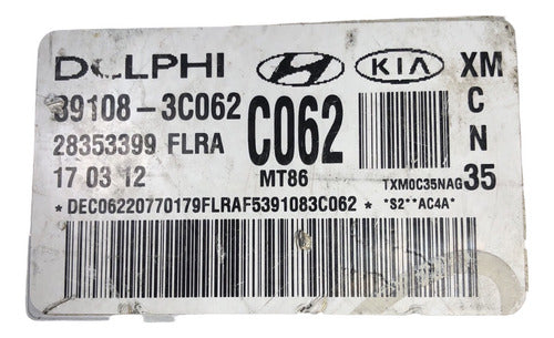 Computadora Kia Sorento 2.4l 2013 39108-3c062