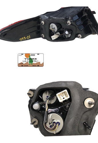 Calavera Par Hyundai Sonata 18-19 92402-c2 Ambos Lados Rojo
