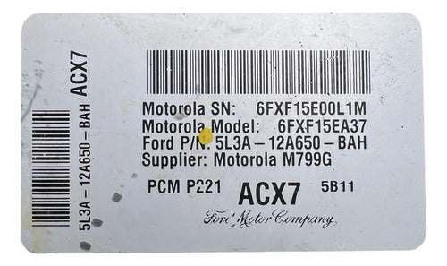 Computadora Ford F-150 5.4L 2005 5L3A-12A650-BAH