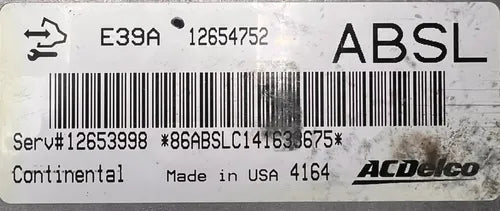 Pcm Computadora Buick La Crosse 3.6l 13-15 12654752 (absl)