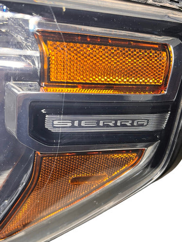 Faro Lh Original Gmc Sierra 2019-2021 84772473 Izquierdo/conductor