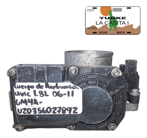 Cuerpo De Aceleración Civic 1.8L 06-11 GMA4A-U20356027892