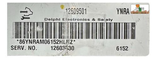 Pcm Computadora Buick Lucerne 4.6l A/t 2006 12609501 (ynra)