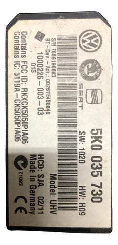 Estereo Y Módulo Bluetooth Vw Jetta 2011-2014 Pn:5k0035190