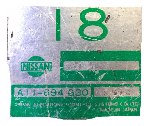 Computadora Nissan 200sx 1986-1987 A11-694 G30 (18)