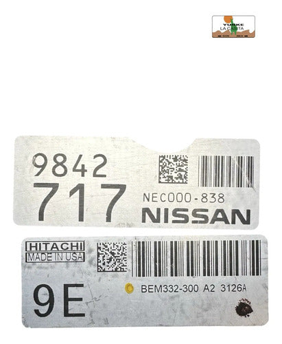 Computadora Nissan Versa 1.6l 14-18 Bem332-300 A2 (9e) P1