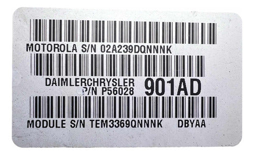 Computadora Dodge Durango 5.2l 2000 P56028901ad