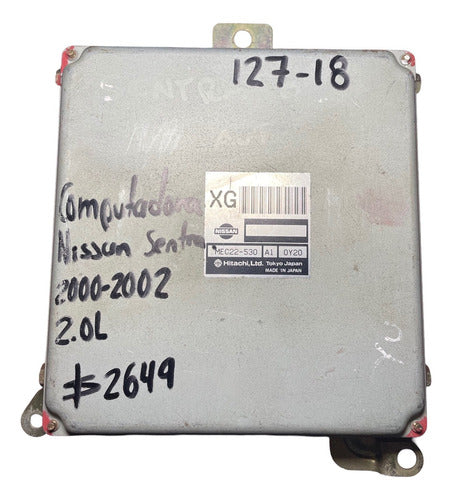 Computadora Nissan Sentra 2.0l 00-02 Mec22-530 (xg)