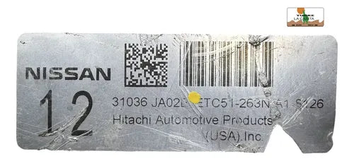 Modulo Tcm Nissan Altima 2.5l 07-08 A/t Etc51-263n A1 (12)